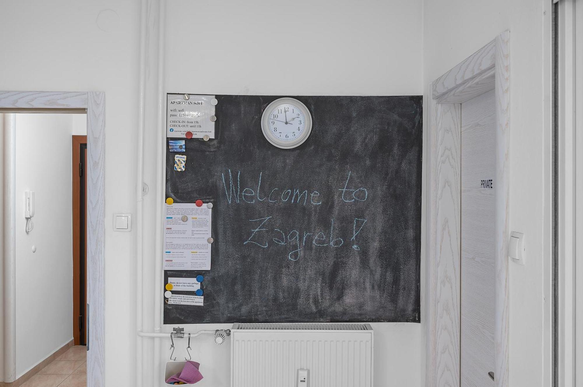 Apartman I Sobe Sofi With Common Kitchen Bathroom And Toilet Zagreb Bagian luar foto